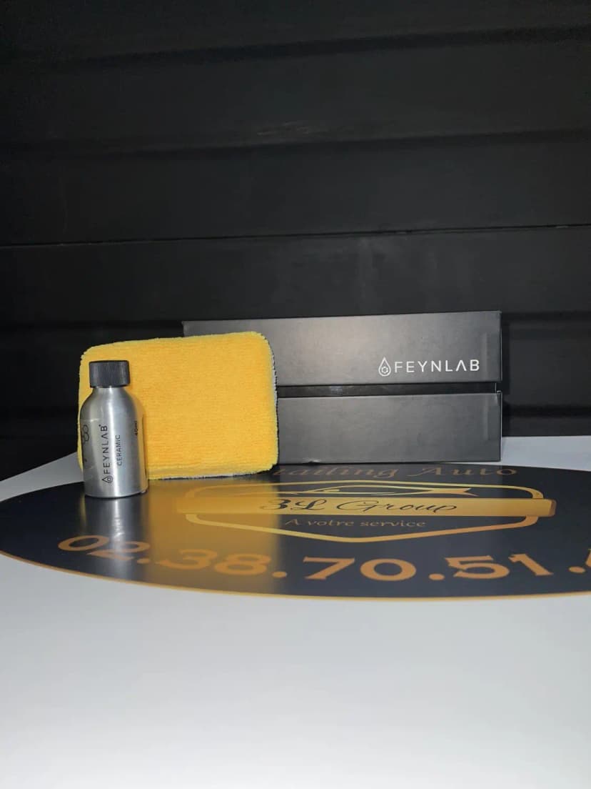 Photo d'une fiole de Traitement céramique V2/V3