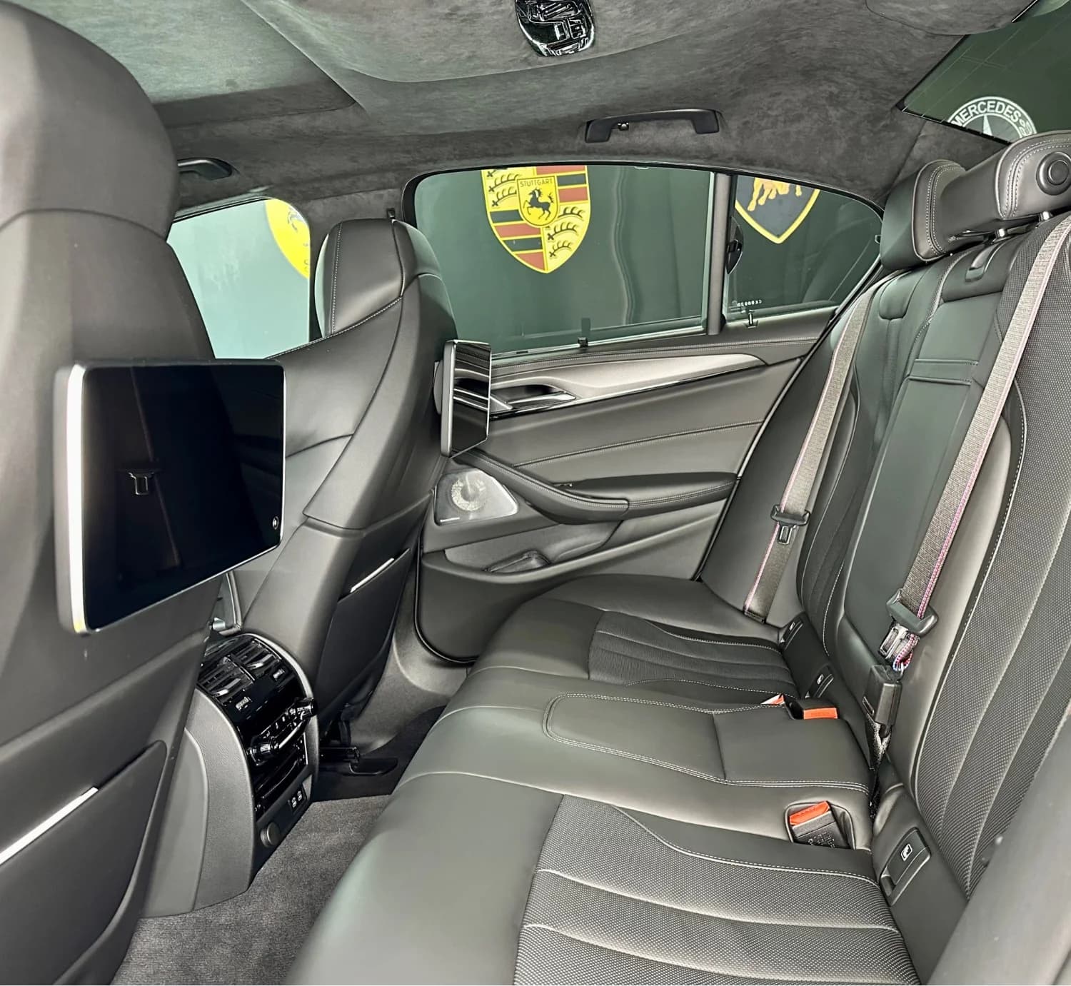 Sieges intérieur d'une voiture